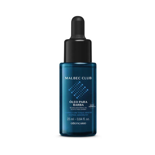 Óleo Para Barba Malbec O Boticario - 25ml