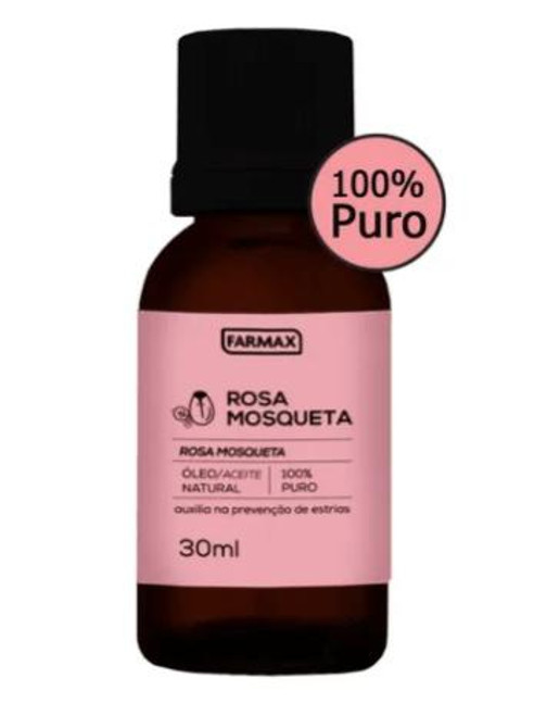 Óleo de Rosa Mosqueta Puro E Natural Farmax - 30ml