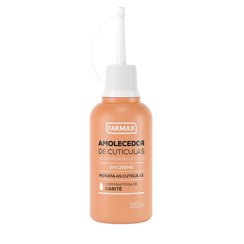 Amolecedor De Cuticulas Com Manteiga De Karite Farmax - 100ml