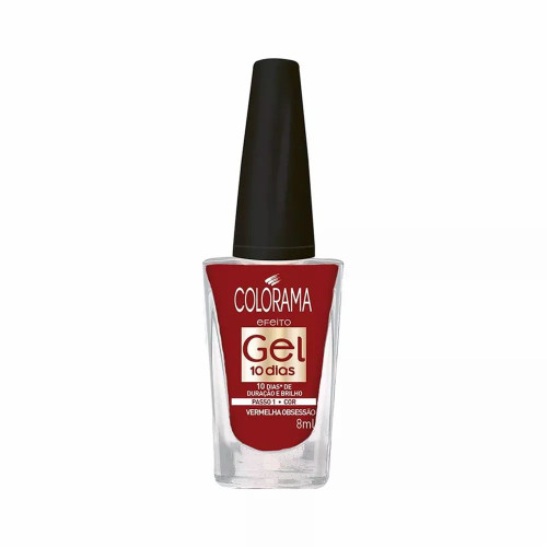 Esmalte Colorama Gel Vermelha Obsessão - 8ml