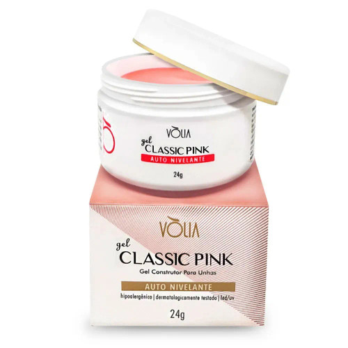 Gel Classic Pink Volia - 24g