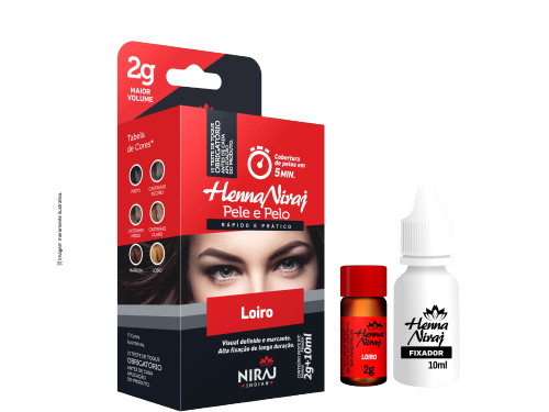 Kit Henna Niraj Loiro *New*