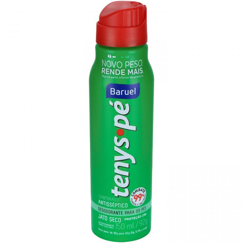 Talco Jato Seco Para Pés Canforado Baruel - 150ml