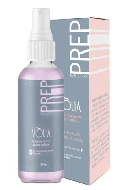 Prep Nail Spray Anti Bactericida para Unhas Volia - 350ml