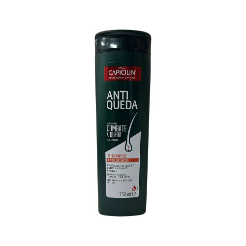 Shampoo Antiqueda Cabelos Secos Capicilin - 250 ml