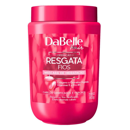 Máscara de Hidratação Resgata Fios DaBelle Hair - 800g