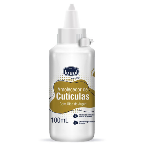 Amolecedor de Cutículas Óleo de Argan Ideal - 100ml Amolecedor de Cutículas Óleo de Argan Ideal - 100ml