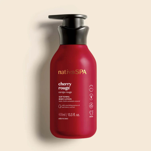 NativaSpa Oboticário Cherry Rouge - 400ml NativaSpa Oboticário Cherry Rouge - 400ml