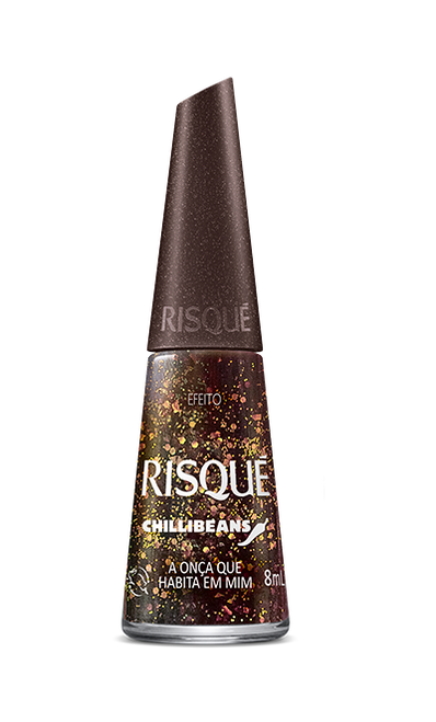 Esmalte Risqué Chillibeans A Onça Que Habita Em Mim - 8ml