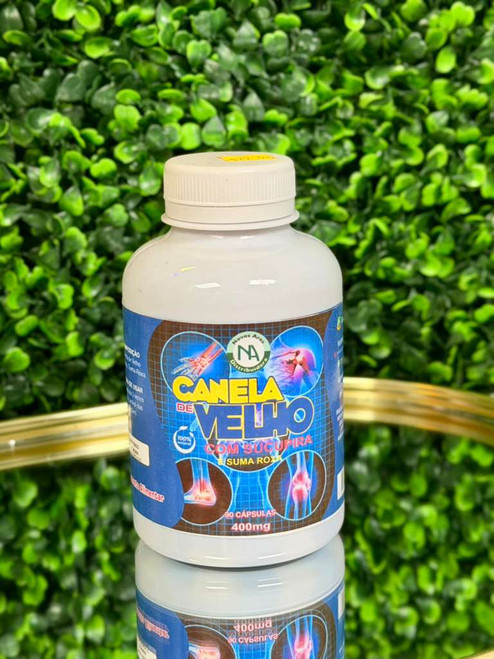 Canela de Velho Com Sucupira e Suma Roxa - 90 capsulas
