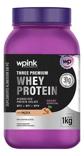 WePink Whey Protein Sabor Paçoca - 1kg