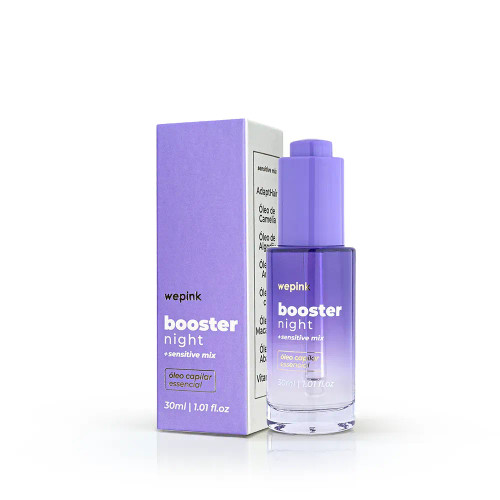 Óleo Capilar Booster Noturno WePink - 30ml
