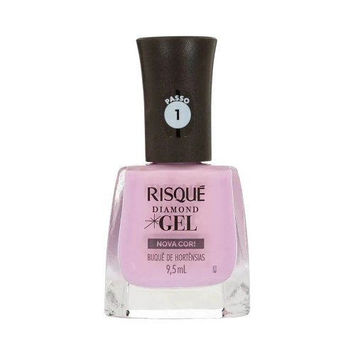 Esmalte Risque Diamond Gel Buquê de Hortênsias - 9,5ml