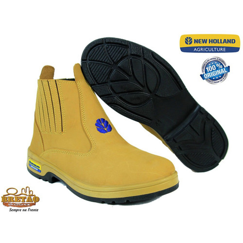 Botina Cor Caramelo New Holland *Original*