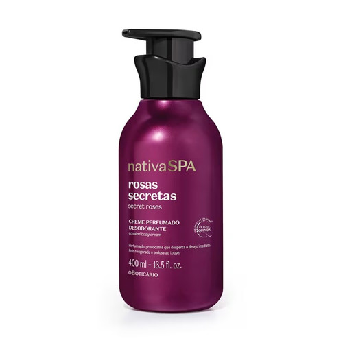 Loção Hidratante Rosas Secretas Oboticário - 400ml
