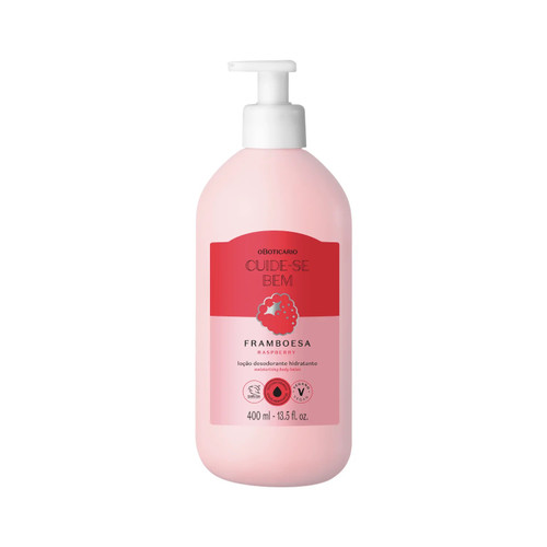 Hidratante Framboesa Cuide-Se Bem OBoticario - 400ml
