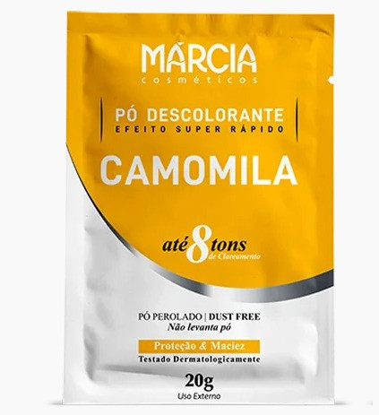 Pó Descolorante Camomila Marcia - 20g