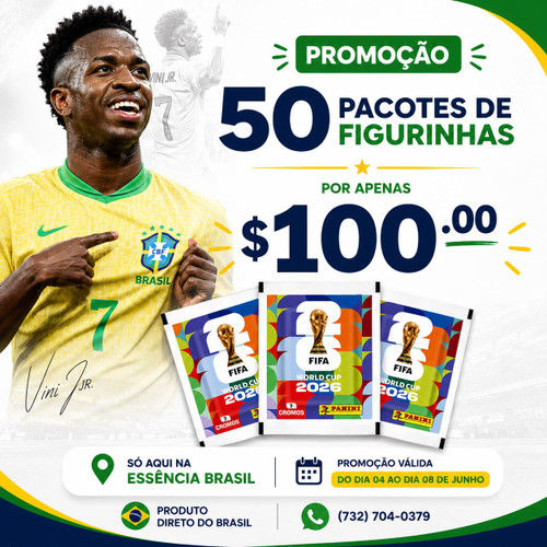 50 Figurinhas com 7 unidades cada - Promoção Valida até dia 08 de Junho