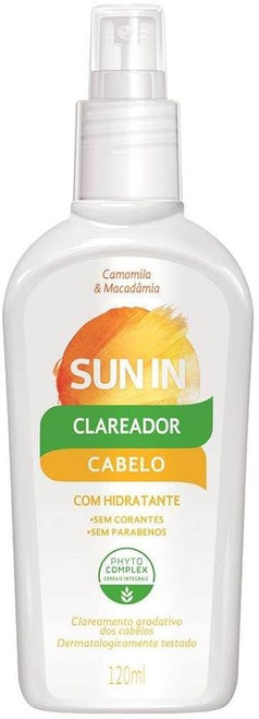 Clareador Cabelo Com Hidratante Sun In - 120ml