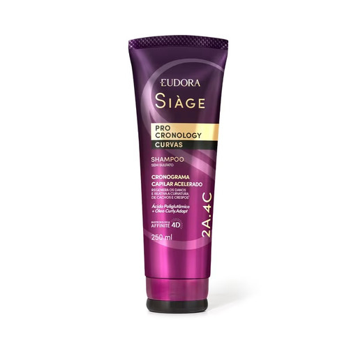 Eudora Siàge Shampoo Pro Cronology Curvas - 250ml