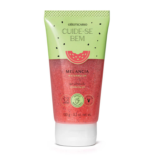 Gel Esfoliante Corporal Cuide-se Bem Melancia OBoticario - 150g