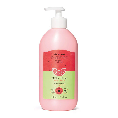 Hidratante Melancia Cuide-Se Bem OBoticario - 400ml