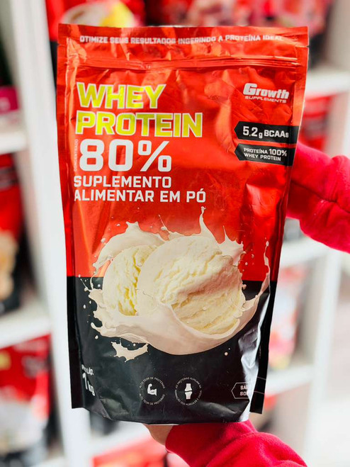 Whey Protein Sorvete De Creme Growth - 1kg