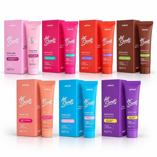 Calda Beijável WePink WeHot - 20g  *Escolha Seu Sabor*
