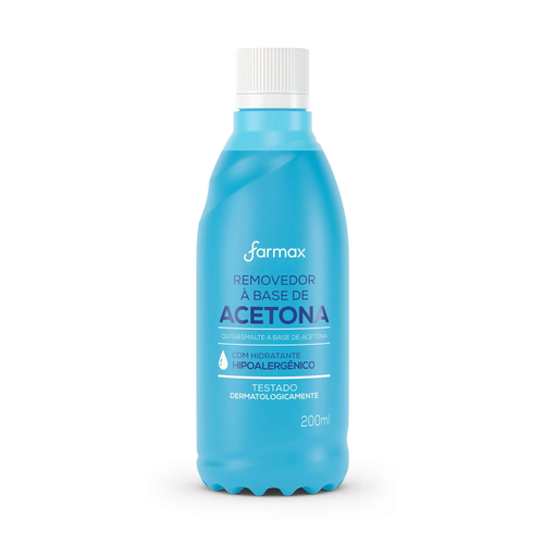 Removedor a base de Acetona Farmax - 200ml