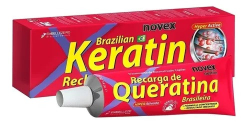 Recarga de Queratina Novex - 80g