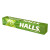 Bala Halls Sabor Uva Verde - 28g