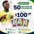 50 Figurinhas com 7 unidades cada - Promoção Valida até dia 08 de Junho