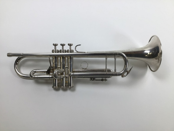 Used King Silver Flair 2055TS Bb Trumpet (SN: 352631)