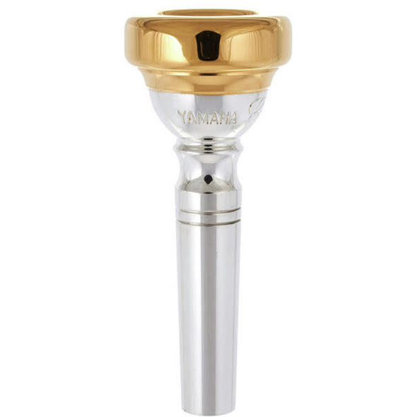 Yamaha 14F4 Flugelhorn mouthpiece; Gold-Plated Rim/Cup