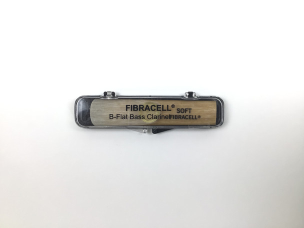 Reed Lot 31: Two Fibracell Bb Bass Clarinet Reeds, Soft [660]