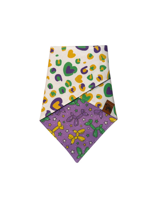 Mardi Gras Balloons Bandana