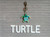 Turtle Shaped Resin Dog Tag
