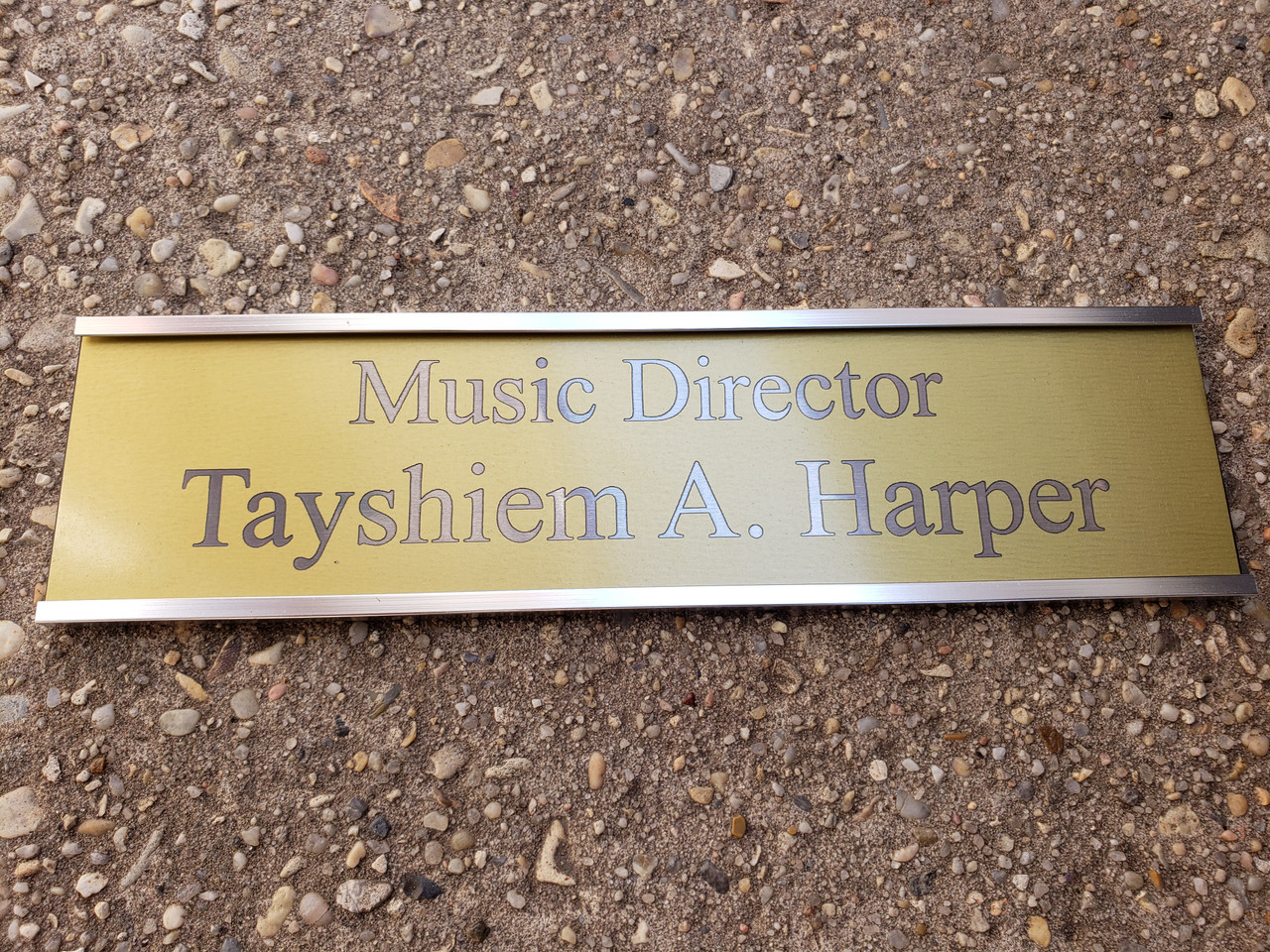 cubicle name plate, name plate, Personalized Engraved Office