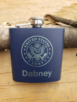 Military Flask, Military Retirement Gift, Army Flask, Navy Flask, Air Force Flask, Marines Flask, Coast Guard Flask, Military Gifts