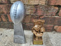 Fantasy Football Trophy Set, Fantasy Football Loser, Football Award, Lombardi Replica, Super Bowl Replica Trophy