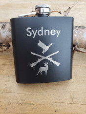 Hunting Flask, Hunting Gift, Fishing Gift, Duck Hunting Flask, Deer Hunting Flask