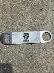 Brooklyn Nets Bottle Opener, Personalized Brooklyn Nets Gift, Brooklyn Nets Christmas Gift, Brooklyn Nets Fathers Day Gift