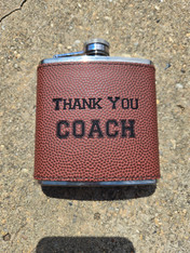 Football Coach Flask, Football Mom, Football Dad, Football Coach Gift, Football Gift for Him, Football Gift for Her