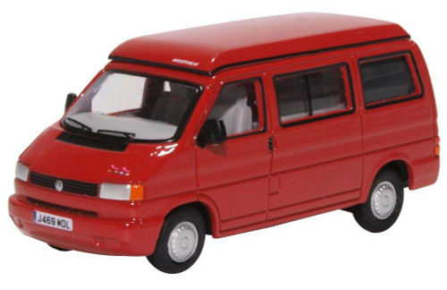 76T4001 OO VW T4 WESTFALIA CAMPER PAPRIKA RED