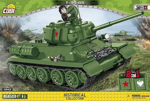 COBI-2542 T34-85 (668 PIECES)