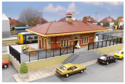 GM430 OO MORTIMER GWR STATION PLASTIC KIT