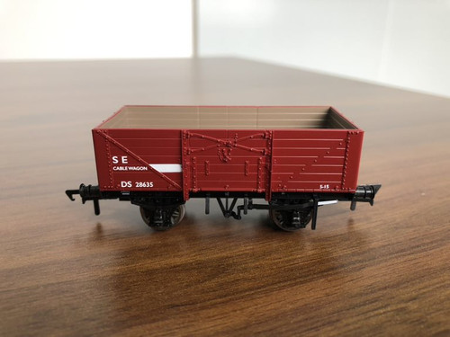 907011 OO DS28635 7 PLANK DIA.1355 BR S&T RED