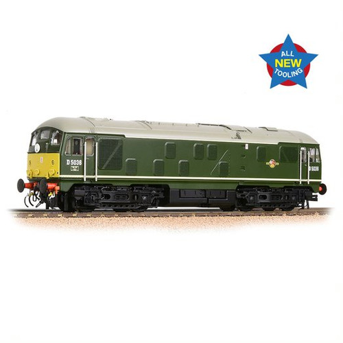 32-415 OO D5036 CLASS 24/0 BR GREEN SMALL YELLOW