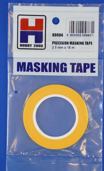 H2K80004 2.5MM X 18M MASKING TAPE