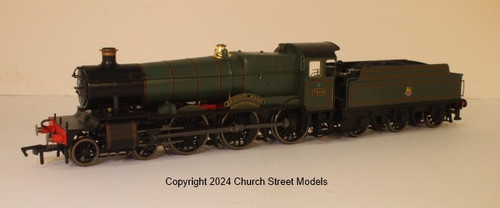 4S-001-006 OO 7810 78XX MANOR 4-6-0 BR LINED GREEN EARLY SMALL DRAYCOTT MANOR